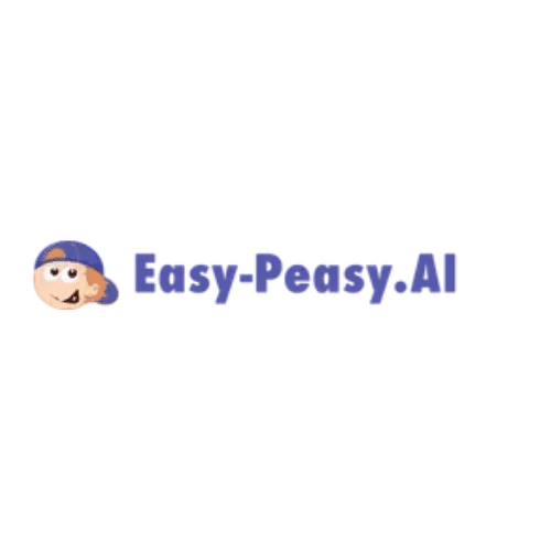 Easy-Peasy.AI logo with a cartoon character wearing a cap